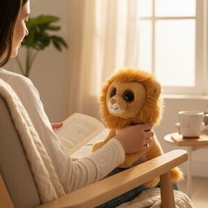TY NEW - LOUIE - 2015 - lion - classic - plush w/ big eyes